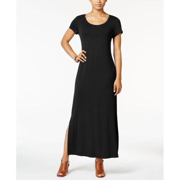 Style & Co Short Sleeve Maxi Dress - Picture 1 of 4
